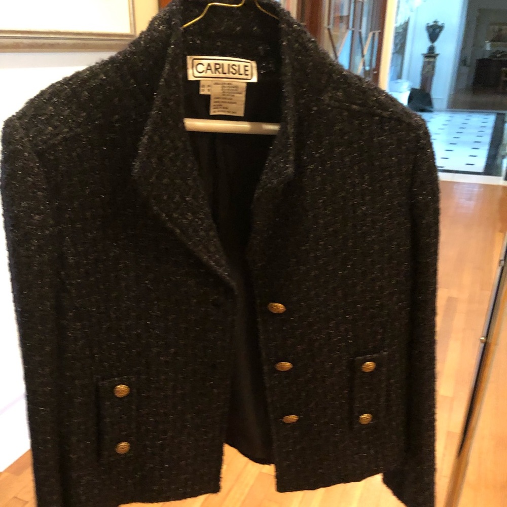 Beautiful Carlisle Short Jacket w Gold Buttons